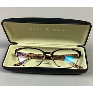 Lucky Brand L506 Eyeglass Frames – Stylish Everyday Glasses with Protective Case